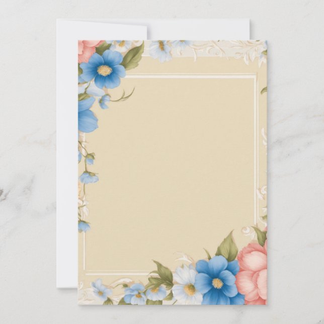 Reserve A Data Romance do eterno: 5"x7" Flat Save The Date Card (Frente)