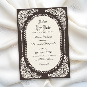 Reserve A Data Romance sombrio renda vitoriana