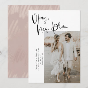 Reserve A Data Rosa Choque Okay Novo Plano Casamento Salve A Data