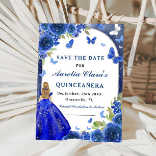 Reserve A Data Rosa de Silver Quinceanera