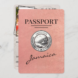 Reserve A Data Rosa Dourado Jamaica Passport Salvar Data