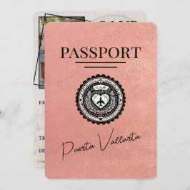 Reserve A Data Rosa Dourado Puerta Vallarta Passaporte Salvar Dat