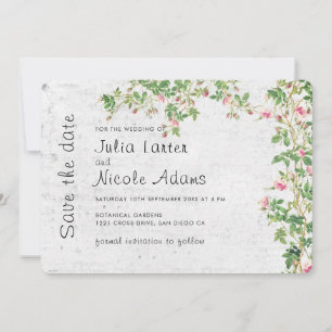 Reserve A Data Rosa Rosa Rosa Rosa Rosa Velho Muro Estilo Vintage