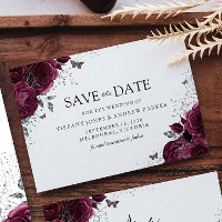 Rosas da Magical Burgundy Maroon Casamento Floral