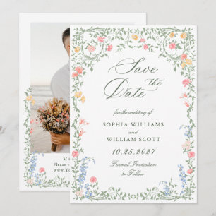 Reserve A Data Rosas Franceses Meadow Pastel Casamento Fotográfic
