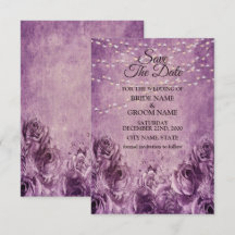 Rosas Lilases Florais Roxas Rosa Casamento Vintage