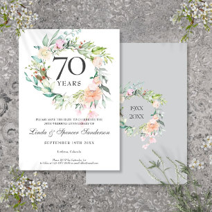 Reserve A Data Rosas para 70º Aniversário de Casamento Grinalda F