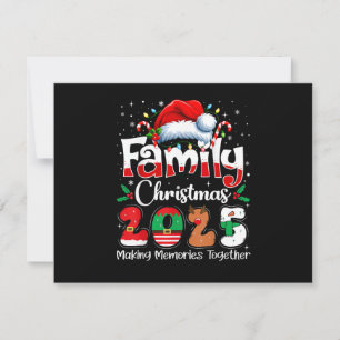 Reserve A Data Roupa Combinando para o Natal da Família 2025 Esqu