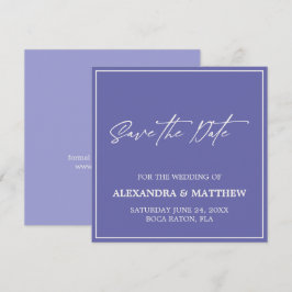 Reserve A Data Roxo Minimalista Simples