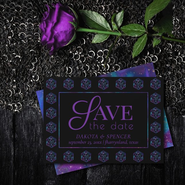 Reserve A Data RPG Dice | Nebula Fantasy Retro Tabletop PnP Gamer (Criador carregado)