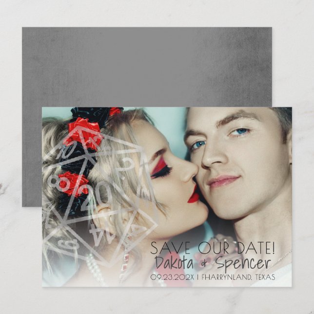 Reserve A Data RPG Dice | Tabletop de Fantasia Clássica Foto de J (Frente/Verso)