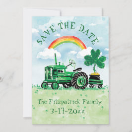 Reserve A Data Rua, Trator de Vintagem do Dia de Patrick.