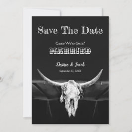 Reserve A Data Russo Ocidental Preto E Branco Salvar A Data