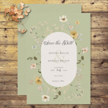 Russo Wildflower Frame Sage Verde