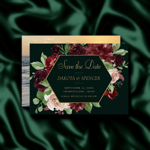 Reserve A Data Rustic Bloom   Terracotta e Marsala Red Wreath