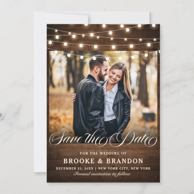 Reserve A Data Rustic Burgundy Floral String Luzes Mason Jar (Frente)