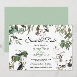 Reserve A Data Rustic Eucalyptus Deixa Vintage Greenery Casamento