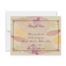 Rustic Fall Deixa Casamento Salvar Data