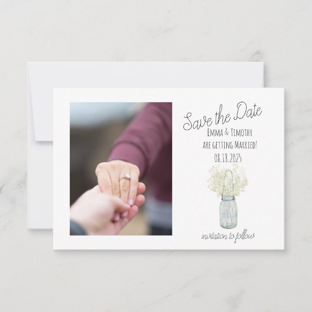 Reserve A Data Rustic Jar Salve a Data (Frente)