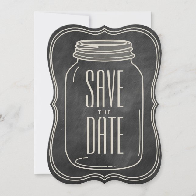 RESERVE A DATA RUSTIC MASON JAR | DESAFIO SALVAR A DATA (Frente)