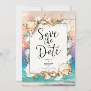 Reserve A Data Rustic Sandy Painted Beach Wedding