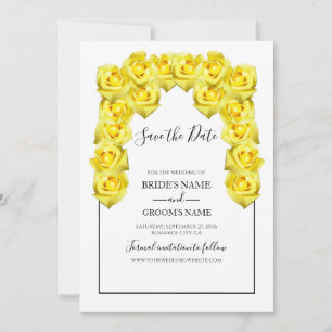 Reserve A Data Rustic Yellow Roses Casando Salve A Data