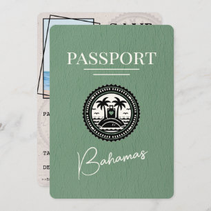 Reserve A Data Sage Green Bahamas Passaporte Salvar Data