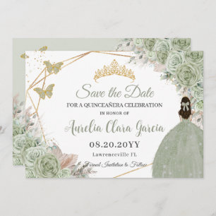 Reserve A Data Sage Green Floral Pampas Grass Quinceanera Dourada