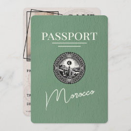 Reserve A Data Sage Green Marrocos Passaporte Salvar Data
