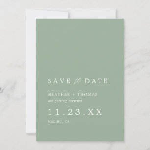 Reserve A Data Sage Green Spring Weding Date (Casamento da primav