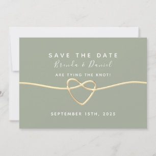 Reserve A Data Sage Green Wedding Save The Date