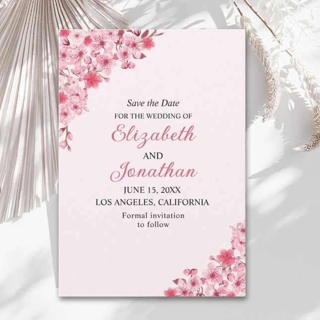 Reserve A Data Sakura Wedding – Cherry Blossom Themed (Criador carregado)