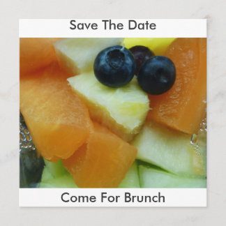 Reserve A Data Salada De fruta, Salve A Data, Venha Para Brunch