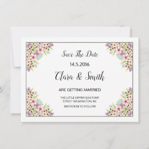 Reserve A Data Salva o PostCard de data