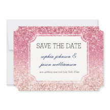 Salvar a data brilho rosa