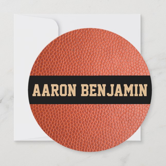 Reserve A Data Salvar a Data da Coleção de Hoops (Frente)