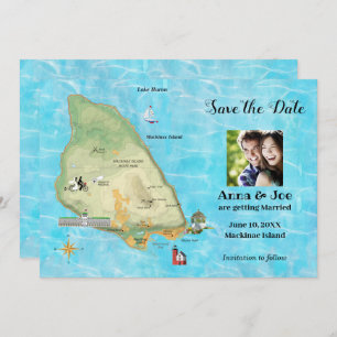 Reserve A Data Salvar a Data da Ilha Mackinac