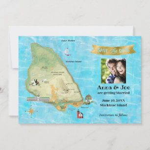 Reserve A Data Salvar a data para a ilha de Mackinac