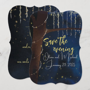 Reserve A Data Salvar a Data para uma Noite Elegante