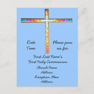 Reserve A Data Salvar a data - primeiro comunhão santamente