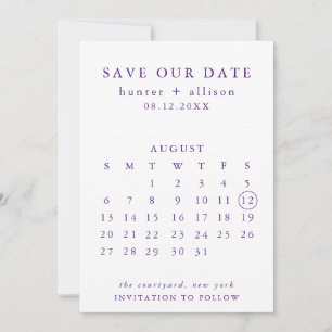 Reserve A Data Salvar O Calendário De Data