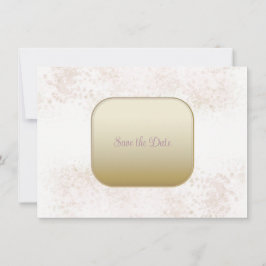 Reserve A Data Salve a Data Blush Flush e Dourado
