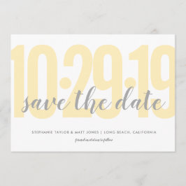 Reserve A Data Salve a data, casamento, amarelo