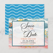 Salve a Data Casamento na Praia ou Destino