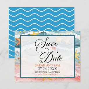 Reserve A Data Salve a Data Casamento na Praia ou Destino