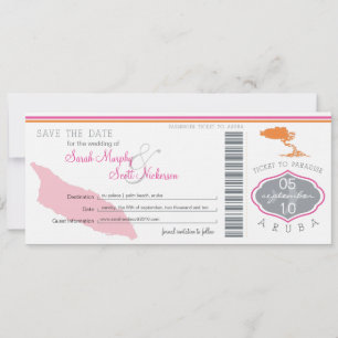 Reserve A Data Salve a Data de Embarque em Aruba