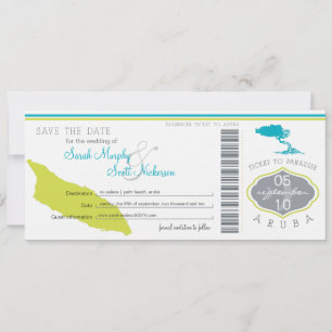 Reserve A Data Salve a Data de Embarque em Aruba