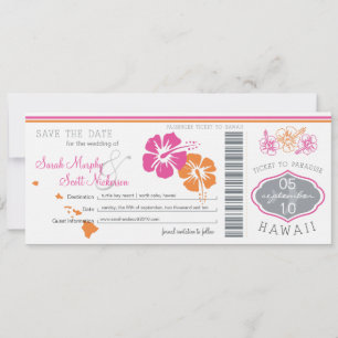 Reserve A Data Salve a Data de Embarque no Havaí