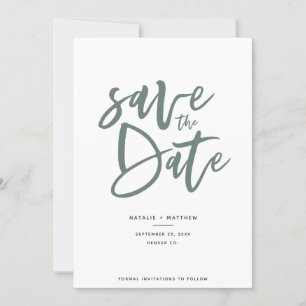 Reserve A Data Salve a data em letra inky
