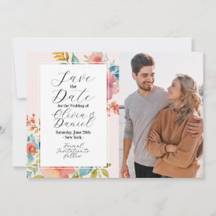 Reserve A Data Salve A Data Floral Summer Flowers Foto Rosa